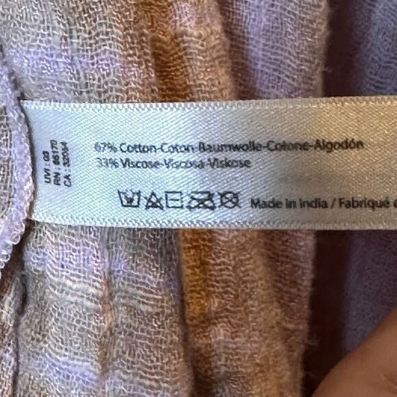 Free People FP One Sasha Tie Dye Kimono Lavender Combo - Picture 5 of 6